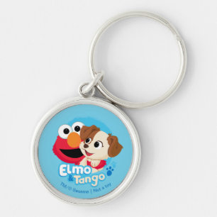 Sesame Street   Elmo & Tango Badge キーホルダー