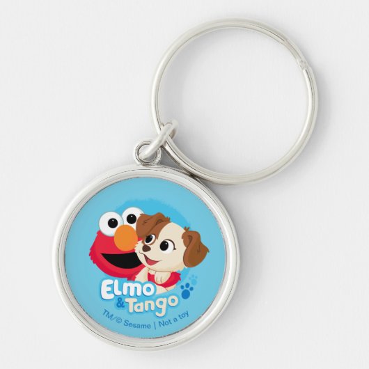 Sesame Street | Elmo & Tango Badge キーホルダー (正面)