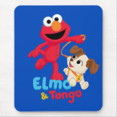 Sesame Street | Elmo & Tango Running マウスパッド (正面)