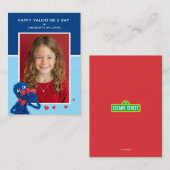 Sesame Street | Grover Photo Valentine ノートカード (正面/裏面)