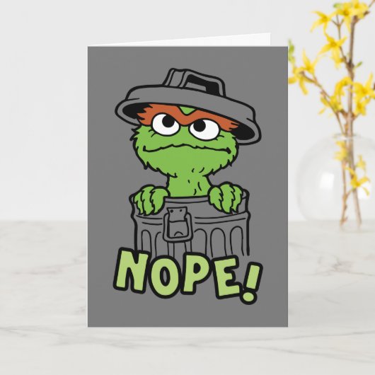 Sesame Street | Happy Birthday カード (黄色い花)