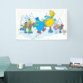 Sesame Street | Ice Skating Friends 横断幕 (トレードショー)