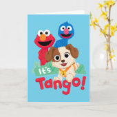 Sesame Street | It's Tango With Elmo & Grover カード (黄色い花)