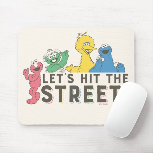 Sesame Street | Let's Hit the Street! マウスパッド (マウス)