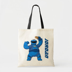 Sesame Street Mecha Builders Cookie Monster トートバッグ