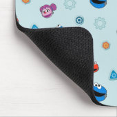 Sesame Street | Mecha Builders Faces Pattern マウスパッド (コーナー)