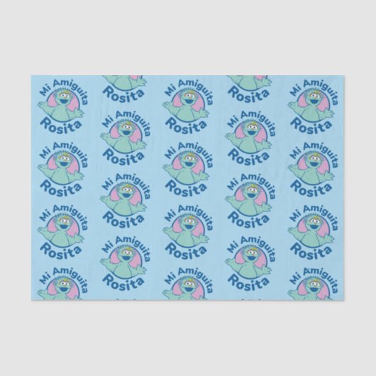 Sesame Street | Mi Amiguita Rosita 薄葉紙 (正面)