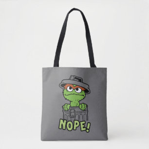 Sesame Street   Oscar the Grouch Nope! トートバッグ
