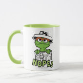 Sesame Street | Oscar the Grouch Nope! マグカップ (左)
