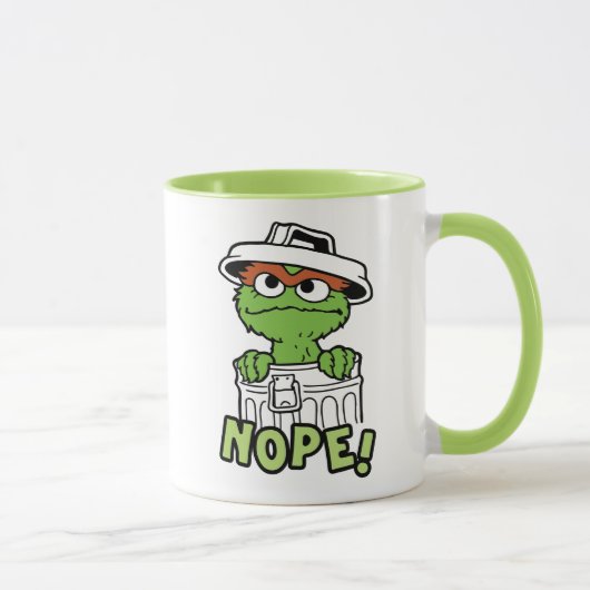 Sesame Street | Oscar the Grouch Nope! マグカップ (右)