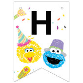 Sesame Street Pals Confetti Birthday Bunting Flags バンティングフラッグ (第2の旗)