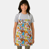 Sesame Street Pals Doodley Pattern エプロン (インサイチュ)