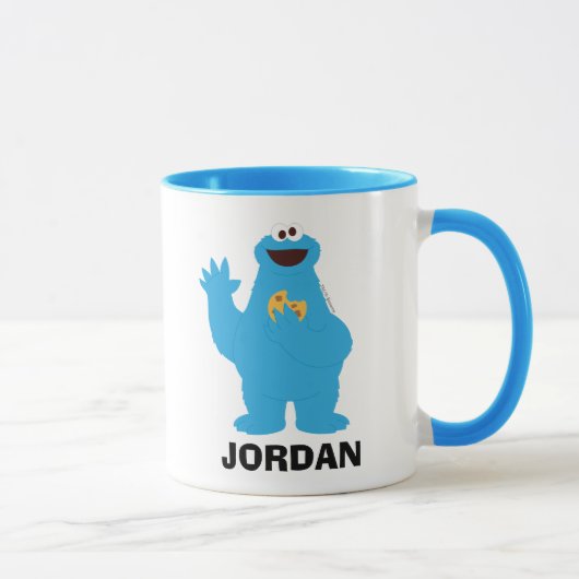 Sesame Street | Personalized Cookie Monster マグカップ (右)