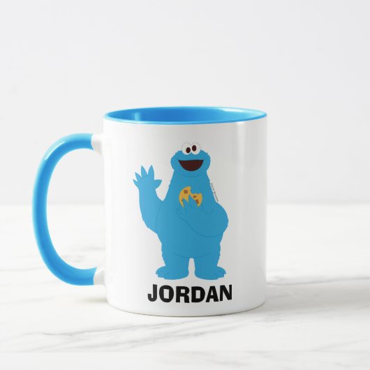 Sesame Street | Personalized Cookie Monster マグカップ (左)