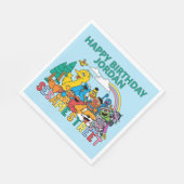 Sesame Street | Rainbow Wave スタンダードランチョンナプキン (角)