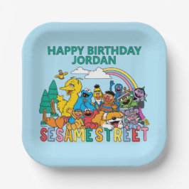 Sesame Street | Rainbow Wave ペーパープレート