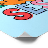 Sesame Street | Rainbow Wave ポスター (角)