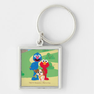 Sesame Street   Tango With Grover & Elmo キーホルダー