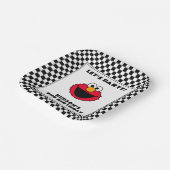 Sesame Street's Elmo Checkerboard Birthday ペーパープレート (傾斜あり)