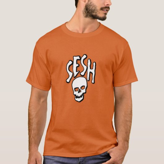 SESH+BONES+少年 Tシャツ (正面)