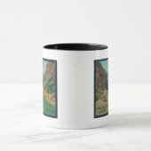 Sespe Orange LabelFillmore, CA マグカップ (中央)