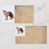 sespiaのfox art名刺テンプレート 名刺 (正面/裏面)