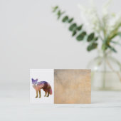 sespiaのfox art名刺テンプレート 名刺 (スタンド正面)