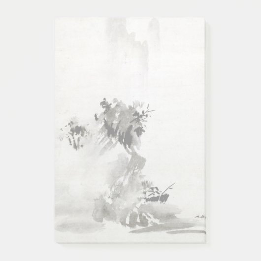 Sesshu Toyo Haboku-Sansuiの景色 ポストイット (正面)