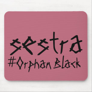 Sestra #Orphan Black from tv show マウスパッド