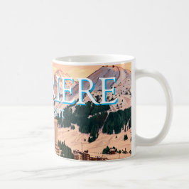 Sestriere Mug Italian Alps Ski Resort Cup | Winter コーヒーマグカップ