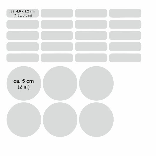 Set - 26 Namensaufkleber Spielecontroller | シール
