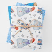 Set de hojas de papel de regalo ラッピングペーパーシート (インサイチュ)