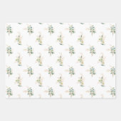 Set de hojas de papel de regalo ラッピングペーパーシート (正面2)