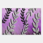 Set de hojas de papel de regalo ラッピングペーパーシート (正面2)