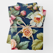  Set de papel para envolver regalos ラッピングペーパーシート (インサイチュ)