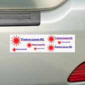 Set de Stickers Laser n°3 バンパーステッカー (車上)