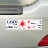 Set de Stickers Laser n°4 バンパーステッカー (車上)