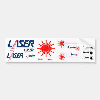 Set de Stickers Laser n°4 バンパーステッカー