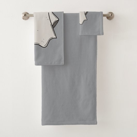 Set de Toallas con Fantasma Aesthetic バスタオルセット (インサイチュ)