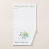 Set de toallas "Flores del campo" バスタオルセット (ハンドタオル)