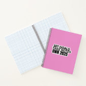 Set Goals. Take Notes. 2025 Notebook ノートブック (内部)