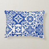 Set of 16 tiles Azulejos in blue,  white. Original アクセントクッション (裏面)