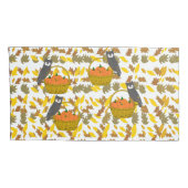 Set of 2 Autumn  Pumpkins Fall Pillow Cases / Sham 枕カバー (裏面-右)