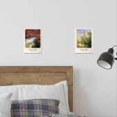 Set of 2 Nature Photo Posters | 5×7 Botanical Wall (寝室)