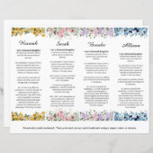 Set of 4 Editable LDS Young Women Theme Bookmarks (正面/裏面)