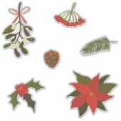 Set of Christmas Motifs シール (正面)