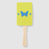 Set of hand fans with flag of Bady Bassit ハンドファン (正面)