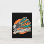 Setback Game Shuttle Sport Badminton Racket For Me カード (正面)