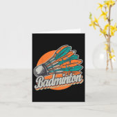 Setback Game Shuttle Sport Badminton Racket For Me カード (黄色い花)