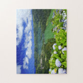 Sete Cidades、アゾレス ジグソーパズル (縦)